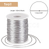 100M Round Polyester Rattail Satin Cord OCOR-WH0071-95B-02-2