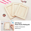 Olycraft DIY Chips Shell Mosaic Photo Frame Making Kit DIY-OC0004-47-5