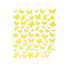 3D Metallic Star Sea Horse Bowknot Nail Decals Stickers MRMJ-R090-58-DP3217-1