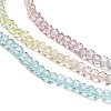 Transparent Painted Glass Beads Strands DGLA-A034-T2mm-A15-4