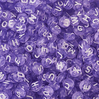 Transparent Acrylic Beads TACR-TA0001-10H-1