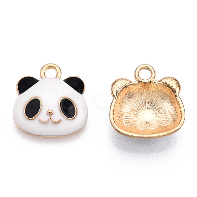 Alloy Enamel Pendants ENAM-N059-42-1