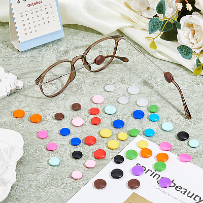 HOBBIESAY 52 Pairs 26 Style Silicone Eyeglasses Ear Grip FIND-HY0003-28-1