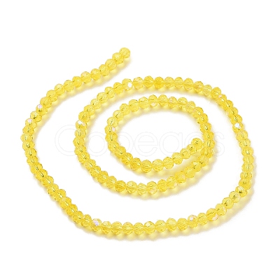 Electroplate Glass Beads Strands EGLA-A034-T8mm-L02-1