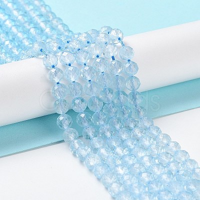 Natural Topaz Crystal Beads Strands G-P514-A02-04-1