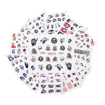 Nail Art Transfer Stickers MRMJ-T066-008-1