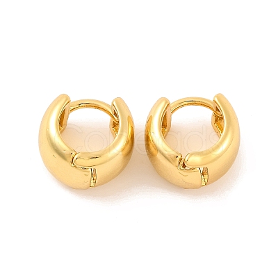 Brass Hoop Earrings for Women EJEW-U015-23G-01-1