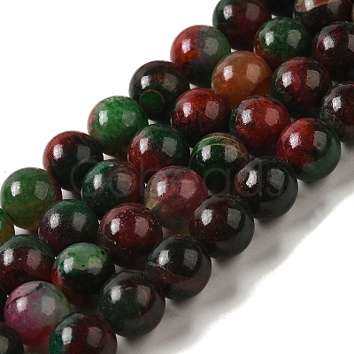 Natural Agate Beads Strands G-P516-A01-A13-1