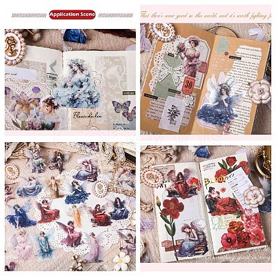 Princess Waterproof PET Stickers Set DIY-G117-05E-1