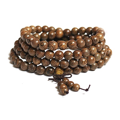 108 Beads Prayer Mala Bracelet PW-WG99698-02-1