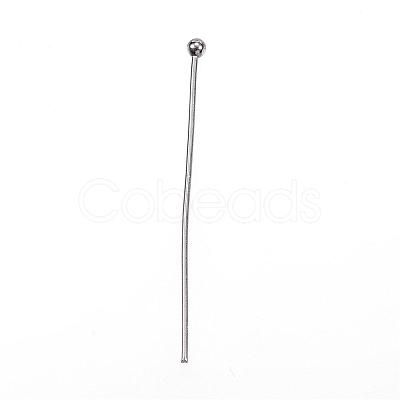 Tarnish Resistant 304 Stainless Steel Ball Head Pins STAS-D448-025P-1