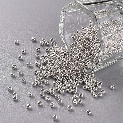 11/0 Grade A Dyed Glass Seed Beads X-SEED-N001-C-0563-1