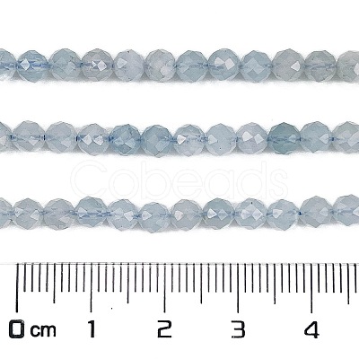 Natural Aquamarine Beads Strands G-C127-A04-02-1