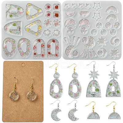 DIY Earring Making Kit DIY-YW0008-53-1