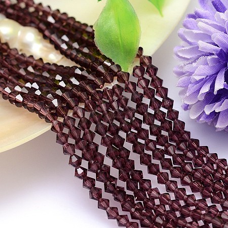 Faceted Imitation Austrian Crystal Bead Strands G-M180-6mm-11A-1