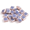 Square Shape Porcelain Mosaic Tiles, for DIY Mosaic Art Crafts, Picture Frames and More, Lavender, 10x10mm, about 205pcs/set