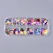 12 Colors Laser Shining Nail Art Glitter, Manicure Sequins, DIY Sparkly Paillette Tips Nail, Packing Box, Mixed Shapes, Mixed Color, 4~13x4~13x0.3mm