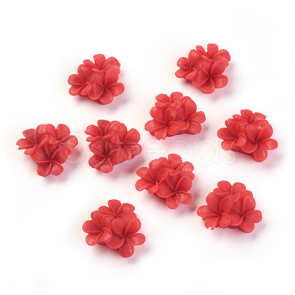 Cheap Flatback Resin Flower Cabochons Online Store - Cobeads.com