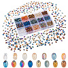   1050Pcs 15 Color Electroplate  Glass Beads EGLA-PH0001-26-1