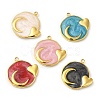 Real 18K Gold Plated 304 Stainless Steel Pendants STAS-A084-25G-M-1