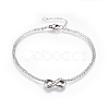 304 Stainless Steel Multi-strand Bracelets BJEW-E365-01-2