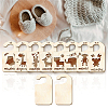 Wood Baby Closet Size Dividers AJEW-WH0352-002-3