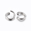 304 Stainless Steel Open Jump Rings X-STAS-H437-7x0.8mm-2