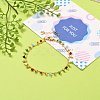 Glass Charm Bracelets BJEW-JB05600-03-4