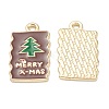 Alloy Enamel Pendants ENAM-J649-24LG-B-2