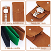  6Pcs 3 Colors Double-Sided Velvet Watch Bag Package TP-NB0001-50-5
