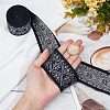 Gorgecraft Ethnic style Embroidery Polyester Ribbons OCOR-GF0002-24A-3