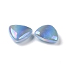 Rainbow Iridescent Plating Acrylic Beads OACR-A010-11D-2