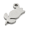 Non-Tarnish Laser Cut 304 Stainless Steel Charms STAS-G323-02P-2