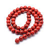 Synthetic Howlite Bead Strand G-E439-8mm-01A-2