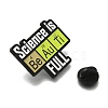 Chemistry Theme Safety Science Is Beautiful Enamel Pins JEWB-L016-02EB-04-3