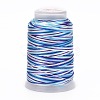 5 Rolls 6-Ply Segment Dyed Polyester Cords WCOR-P001-01A-07-1
