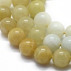 Natural Yellow Aquamarine Beads Strands G-D0013-53-3