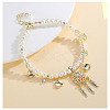 GOMAKERER 2 Strands Shell Pearl Beads Strands BSHE-GO0001-03-5