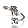 Alloy Cuff Rings RJEW-I075-01P-R-1