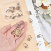 DICOSMETIC DIY Flower Leverback Earring Making Kits DIY-DC0001-48-3