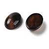 Natural Black Agate Cabochons G-B082-06-2