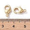 Rack Plating Brass Lobster Claw Clasps KK-F090-27LG-02-3