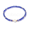 Glass Beads Stretch Bracelets Sets BJEW-JB06575-05-8