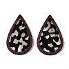 Eco-Friendly Cowhide Leather Big Pendants FIND-S301-41C-08-3