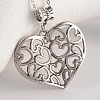 Heart Tibetan Style Alloy European Dangle Charms PALLOY-JF00091-02-1