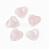 Natural Rose Quartz Cabochons G-F680-H03-B-1