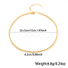 S925 Silver Micro-Inlaid Colorful Zircon Necklace Fashionable and Versatile MO5140-2-1