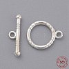 925 Sterling Silver Toggle Clasps STER-A008-21-1