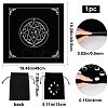 CREATCABIN 1Pc Square Velvet Tarot Tablecloth for Divination AJEW-CN0001-60B-2