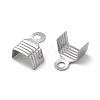 304 Stainless Steel Folding Crimp Ends STAS-P319-01P-3